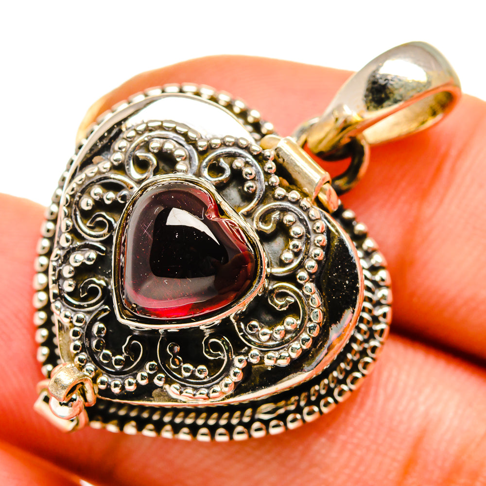 Garnet Pendants handcrafted by Ana Silver Co - PD10722
