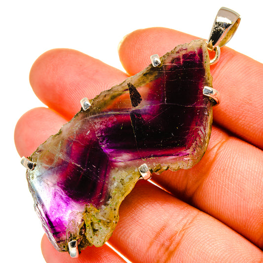 Fluorite Pendants handcrafted by Ana Silver Co - PD10727