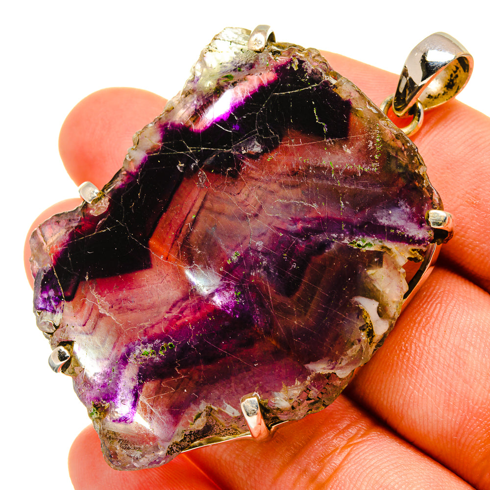 Fluorite Pendants handcrafted by Ana Silver Co - PD10728
