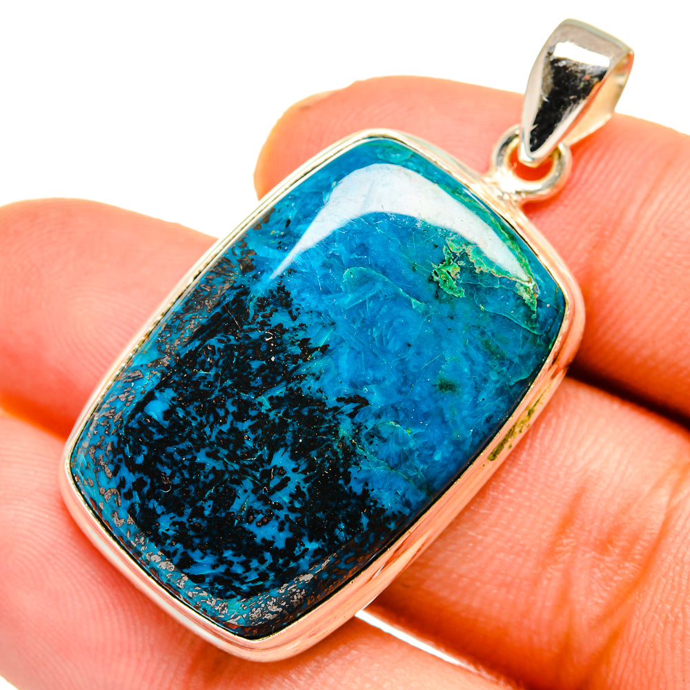 Shattuckite Pendants handcrafted by Ana Silver Co - PD10733