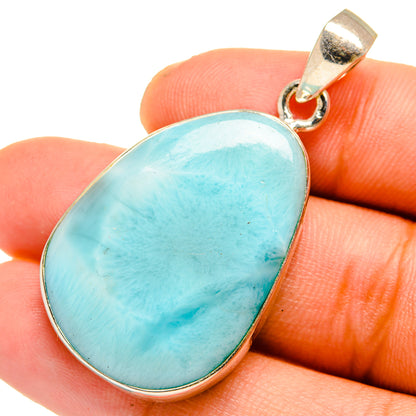 Larimar Pendants handcrafted by Ana Silver Co - PD10779