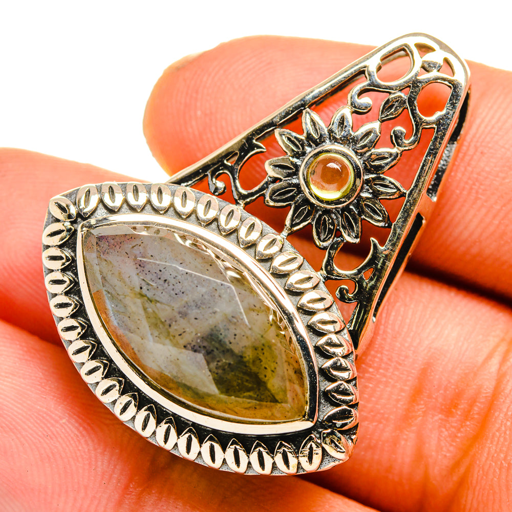Labradorite Pendants handcrafted by Ana Silver Co - PD10802