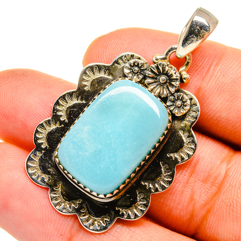 Larimar Pendants handcrafted by Ana Silver Co - PD10805