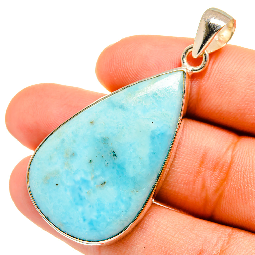 Larimar Pendants handcrafted by Ana Silver Co - PD10812