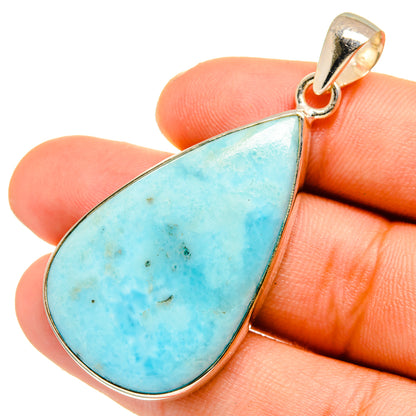 Larimar Pendants handcrafted by Ana Silver Co - PD10812