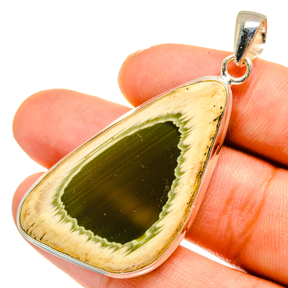 Willow Creek Jasper Pendants handcrafted by Ana Silver Co - PD10823