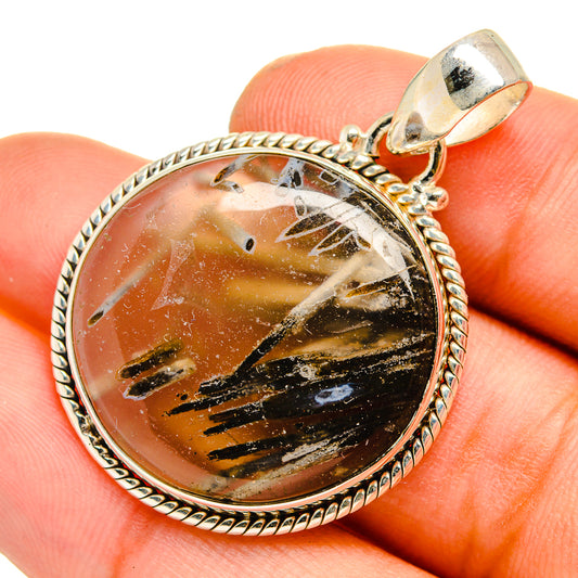 Turkish Tube Agate Pendants handcrafted by Ana Silver Co - PD10845