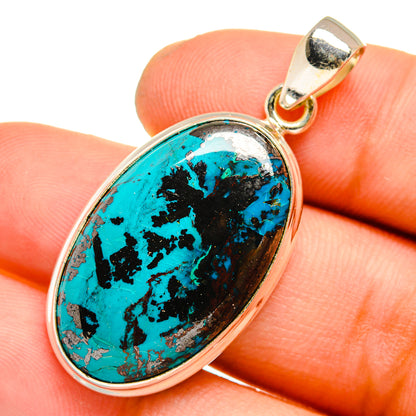 Shattuckite Pendants handcrafted by Ana Silver Co - PD10847