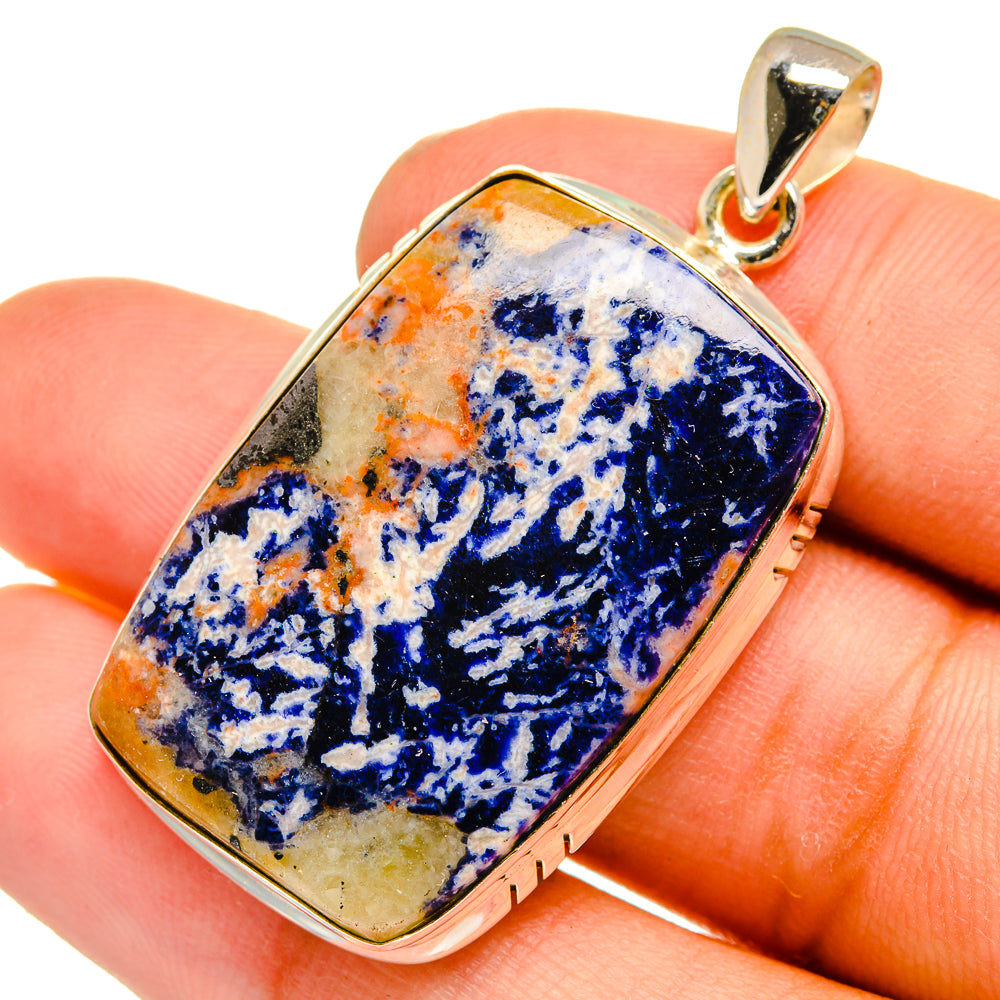 Sodalite Pendants handcrafted by Ana Silver Co - PD10870