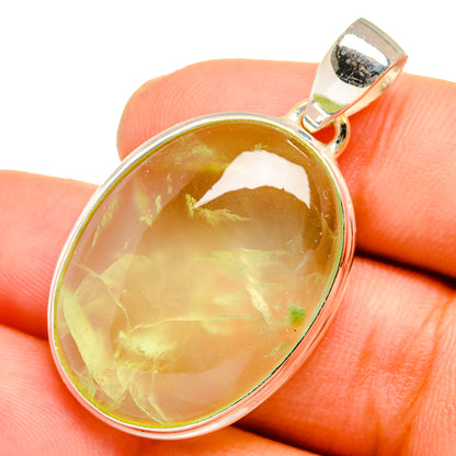 Prehnite Pendants handcrafted by Ana Silver Co - PD10872