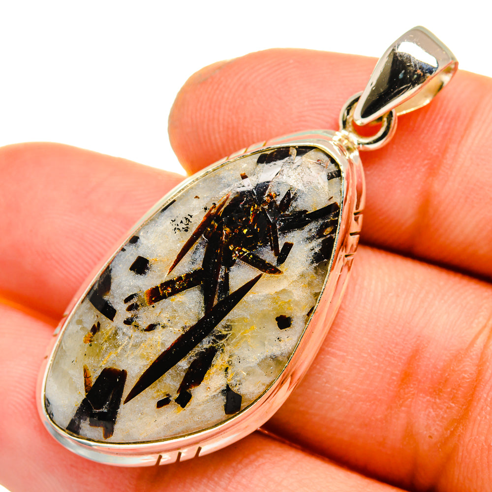 Astrophyllite Pendants handcrafted by Ana Silver Co - PD10881