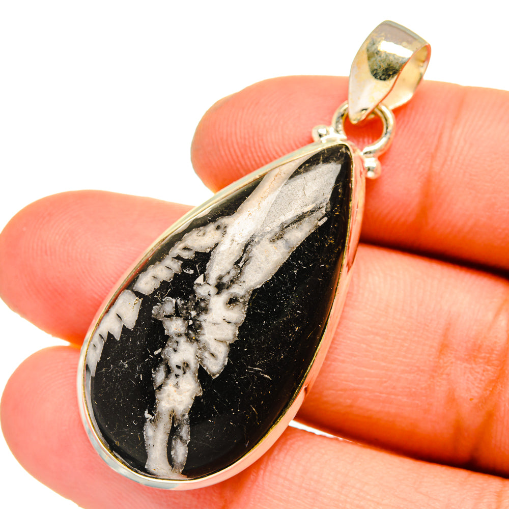 Pinolith Jasper Pendants handcrafted by Ana Silver Co - PD10889