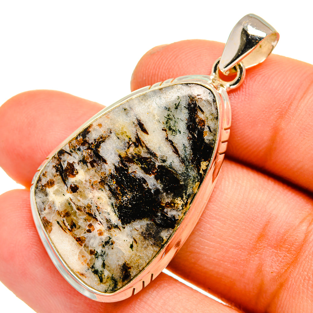 Astrophyllite Pendants handcrafted by Ana Silver Co - PD10893