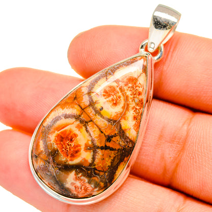 Poppy Jasper Pendants handcrafted by Ana Silver Co - PD10894