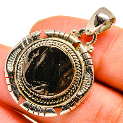 Shungite Pendants handcrafted by Ana Silver Co - PD10913