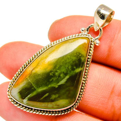 Rainforest Opal Pendants handcrafted by Ana Silver Co - PD10916