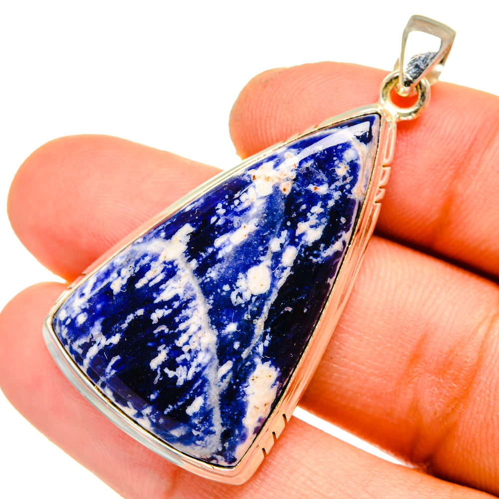 Sodalite Pendants handcrafted by Ana Silver Co - PD10924