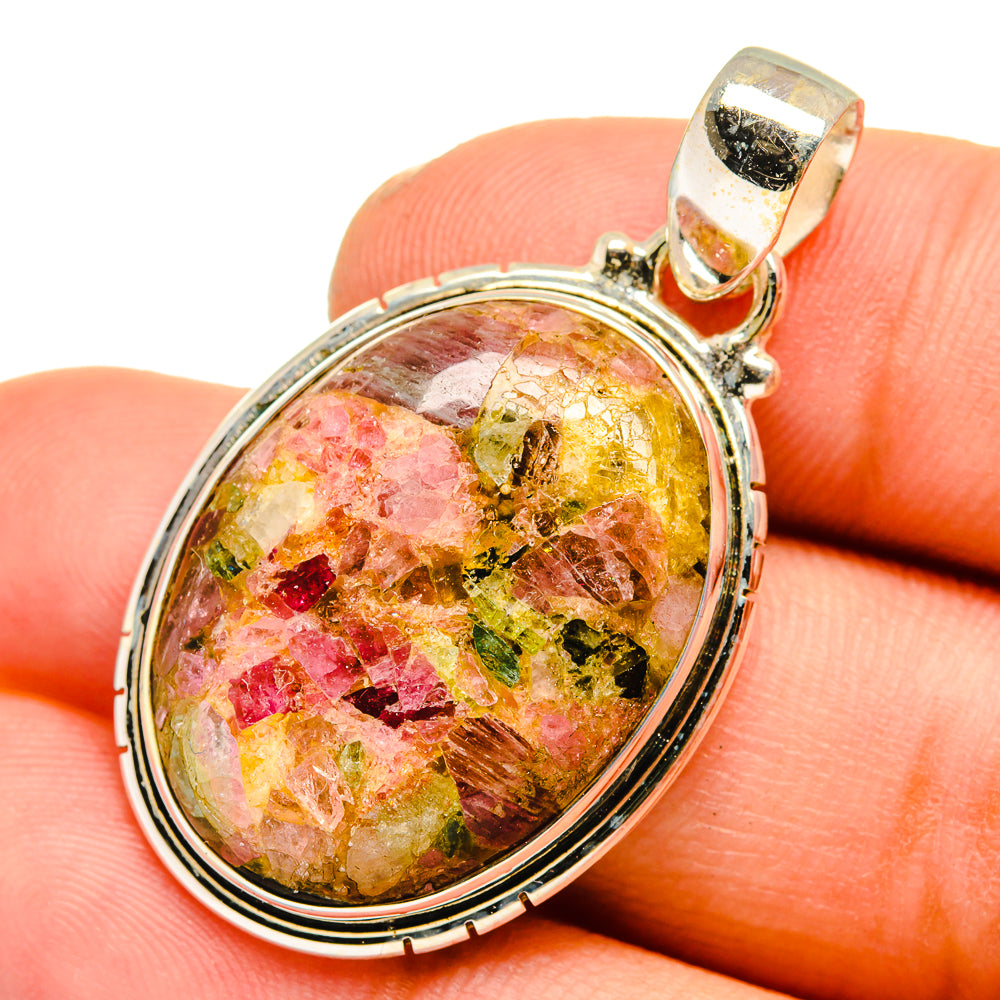 Tourmaline Pendants handcrafted by Ana Silver Co - PD10930