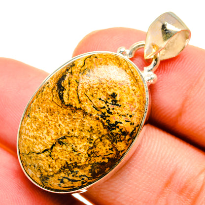Picture Jasper Pendants handcrafted by Ana Silver Co - PD10937