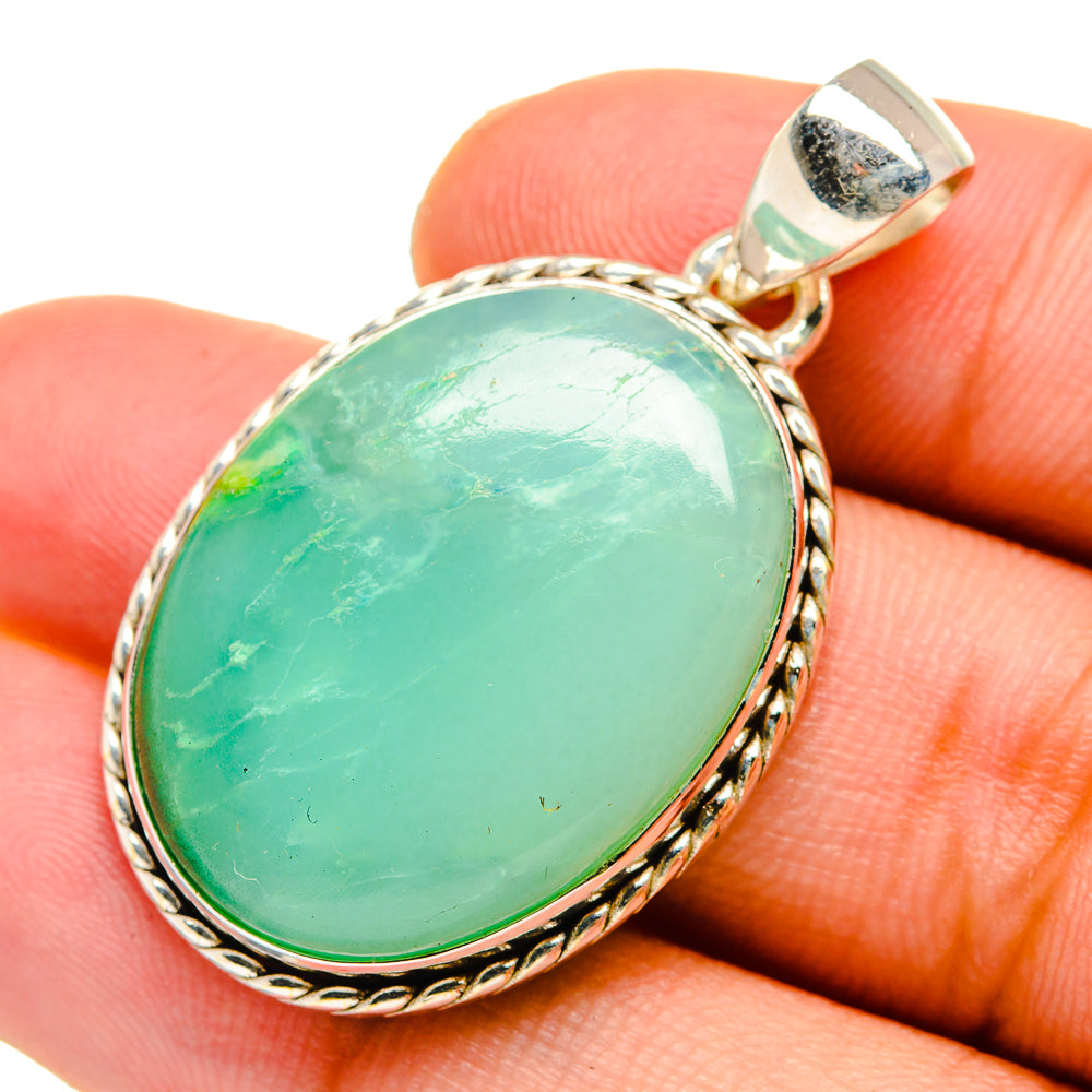 Peruvian Opal Pendants handcrafted by Ana Silver Co - PD10938