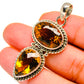 Mandarin Citrine Pendants handcrafted by Ana Silver Co - PD10964