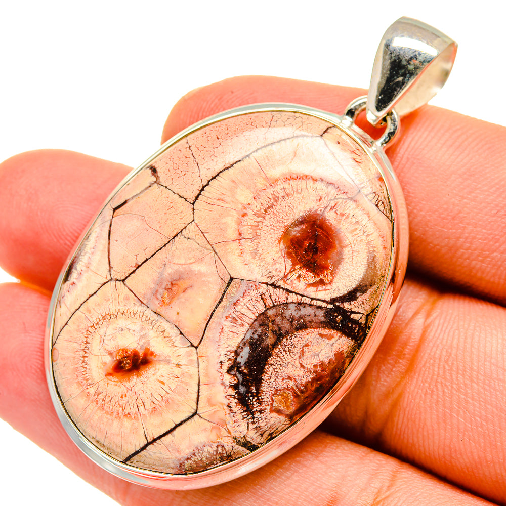 Poppy Jasper Pendants handcrafted by Ana Silver Co - PD10975