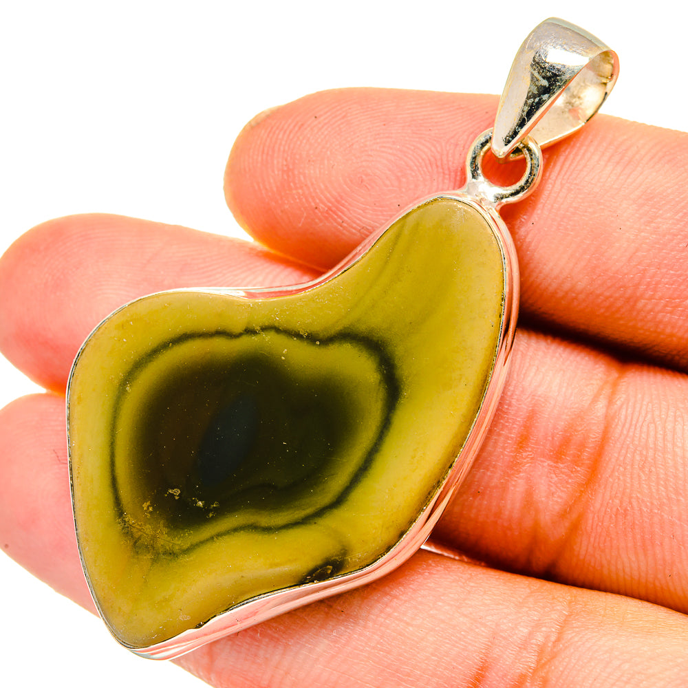 Willow Creek Jasper Pendants handcrafted by Ana Silver Co - PD10983