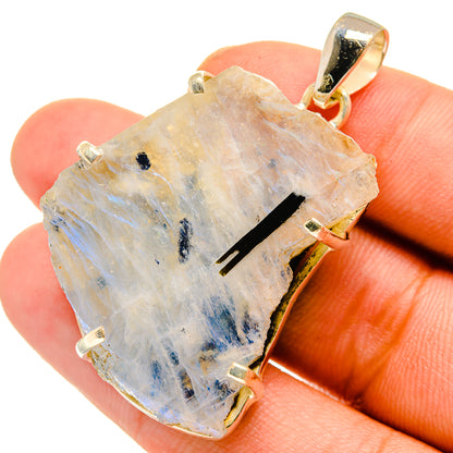 Rainbow Moonstone Pendants handcrafted by Ana Silver Co - PD10986