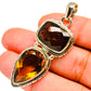 Mandarin Citrine Pendants handcrafted by Ana Silver Co - PD10993