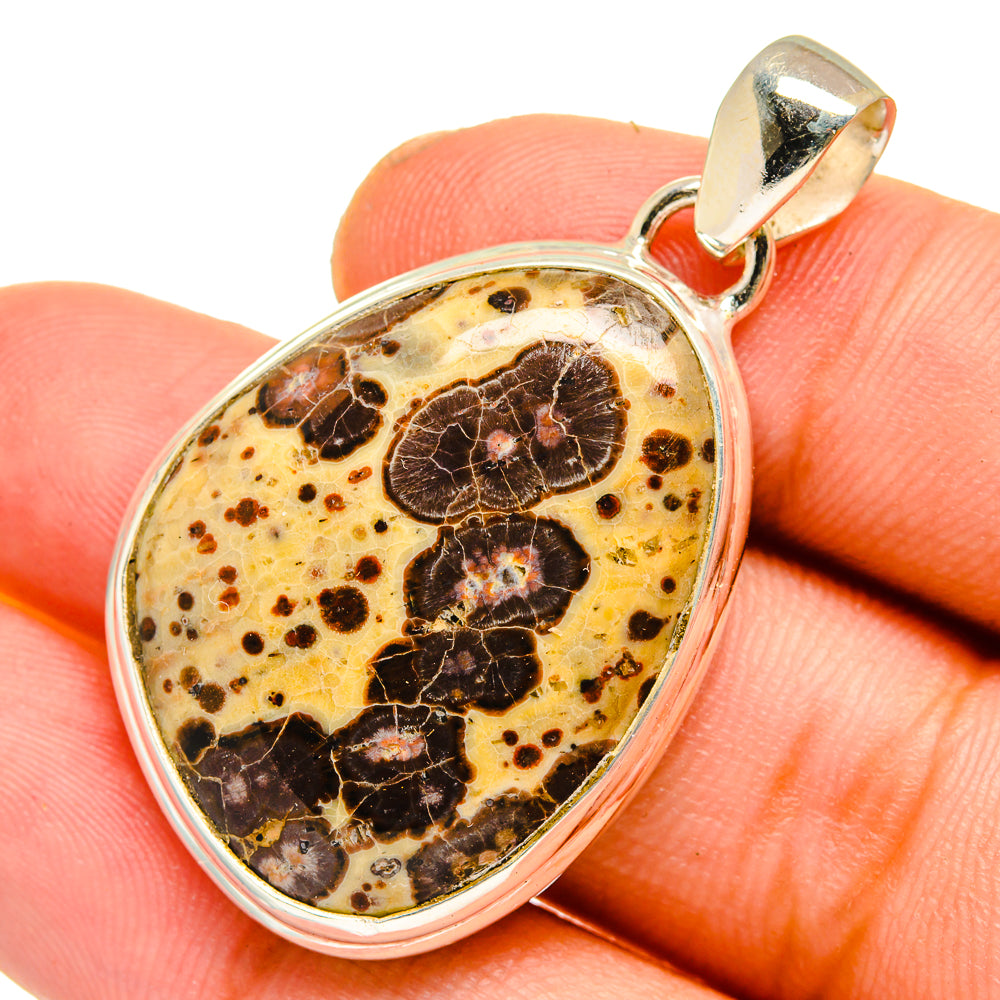 Poppy Jasper Pendants handcrafted by Ana Silver Co - PD11015