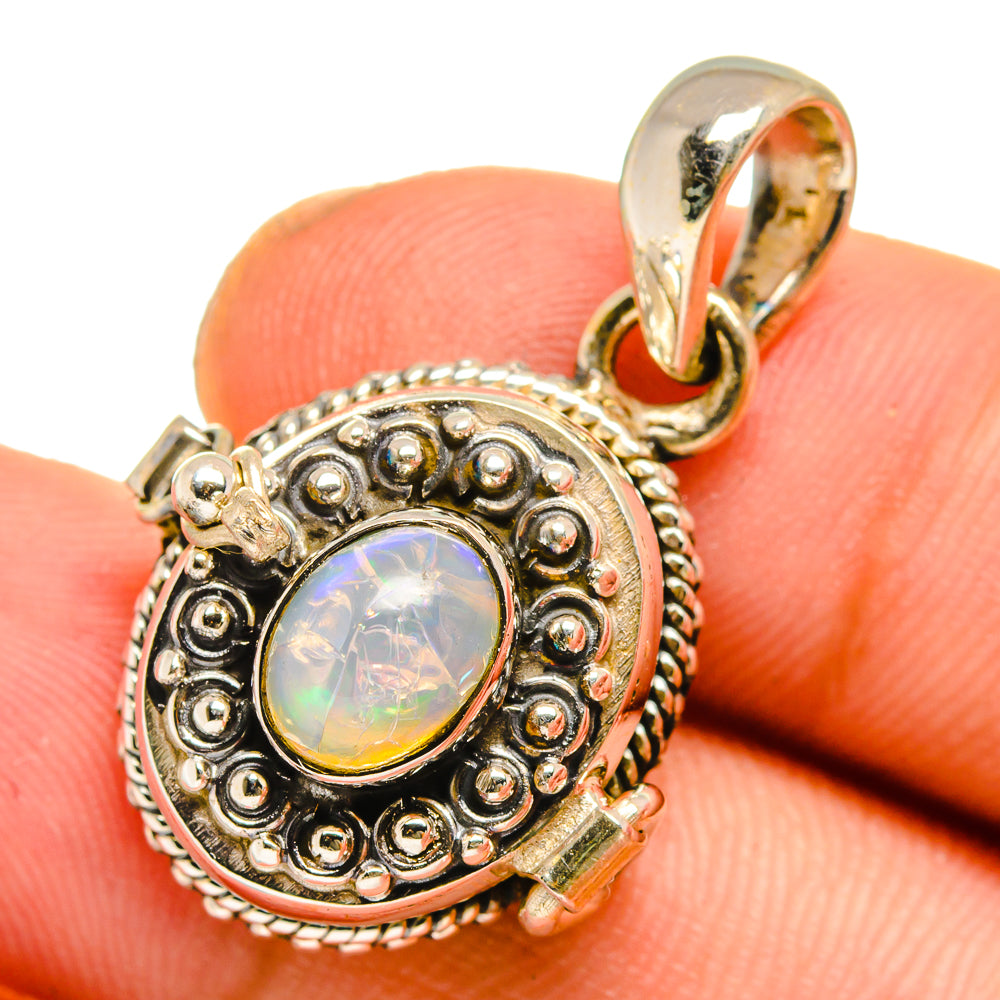 Ethiopian Opal Pendants handcrafted by Ana Silver Co - PD11022