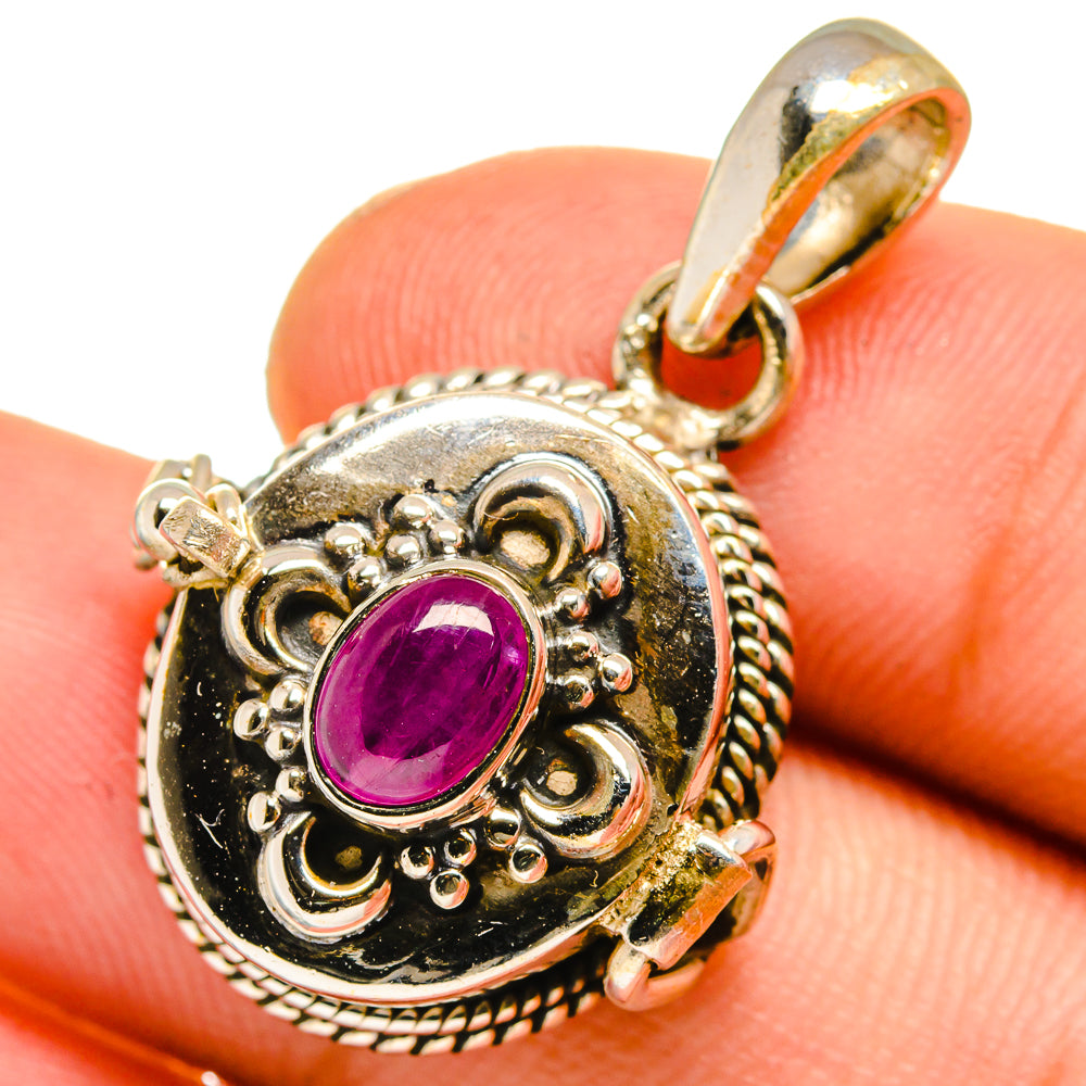 Pink Tourmaline Pendants handcrafted by Ana Silver Co - PD11026
