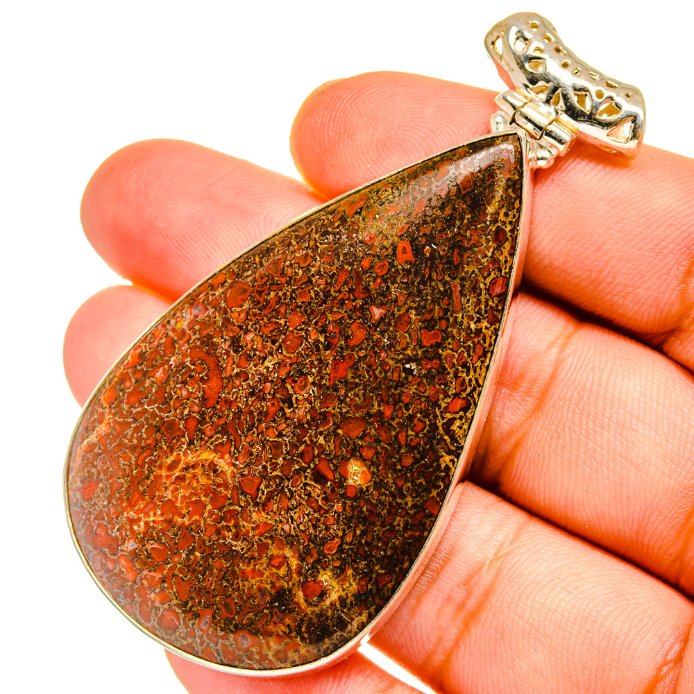 Dinosaur Bone Pendants handcrafted by Ana Silver Co - PD11030