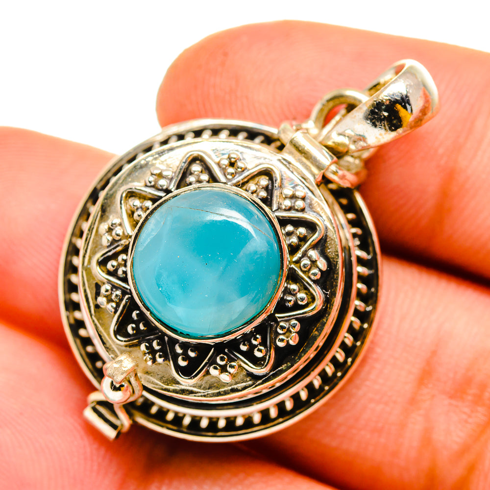 Larimar Pendants handcrafted by Ana Silver Co - PD11033
