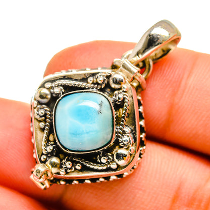 Larimar Pendants handcrafted by Ana Silver Co - PD11039
