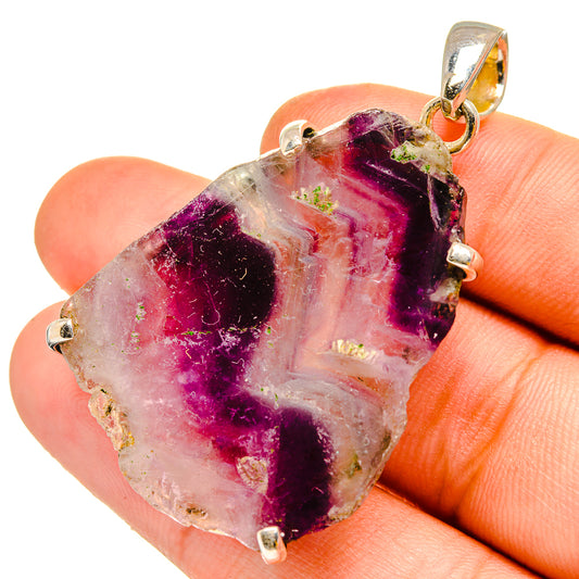 Fluorite Pendants handcrafted by Ana Silver Co - PD11065
