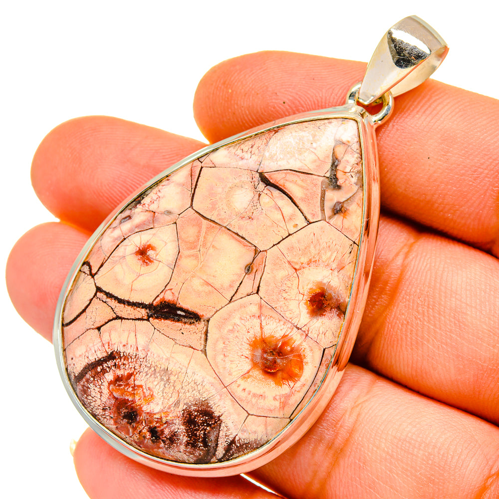 Poppy Jasper Pendants handcrafted by Ana Silver Co - PD11081