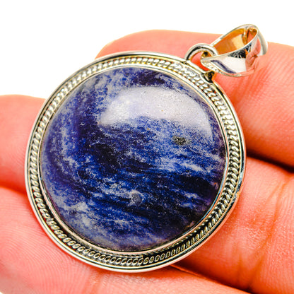 Sodalite Pendants handcrafted by Ana Silver Co - PD11111