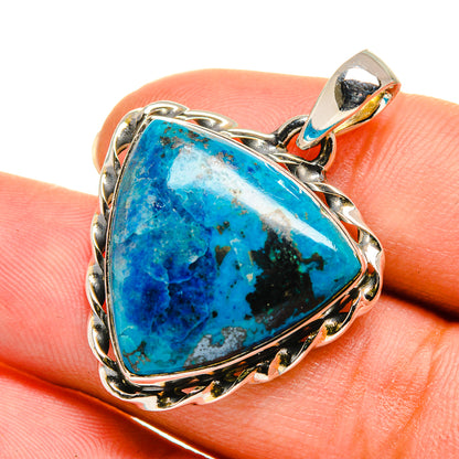 Shattuckite Pendants handcrafted by Ana Silver Co - PD11119
