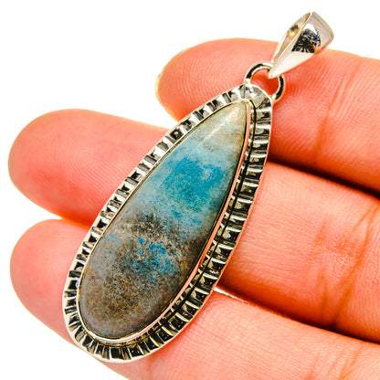 Peruvian Opal Pendants handcrafted by Ana Silver Co - PD11166