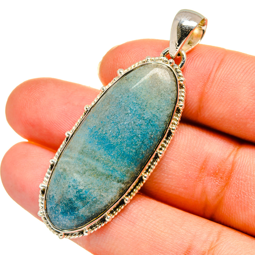 Apatite Pendants handcrafted by Ana Silver Co - PD11171
