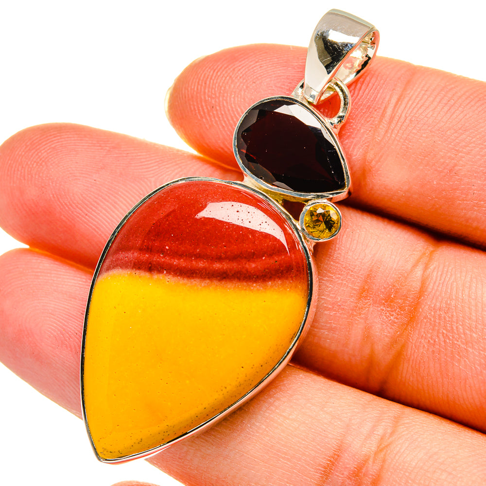 Mookaite Pendants handcrafted by Ana Silver Co - PD11174
