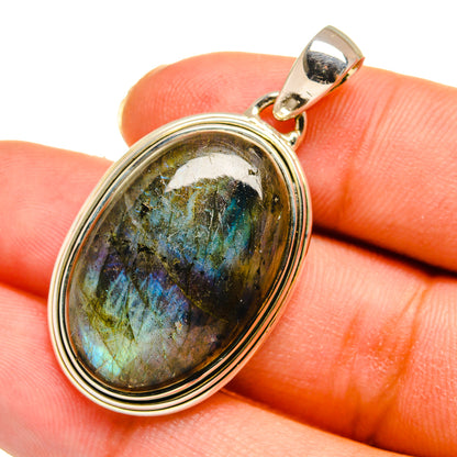 Labradorite Pendants handcrafted by Ana Silver Co - PD11180