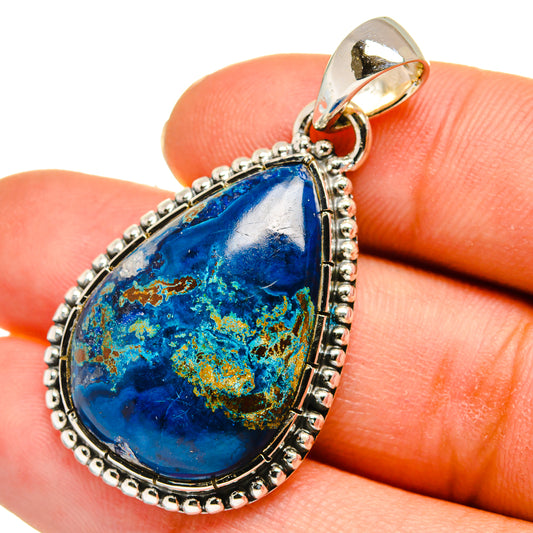 Blue Jasper Pendants handcrafted by Ana Silver Co - PD11189