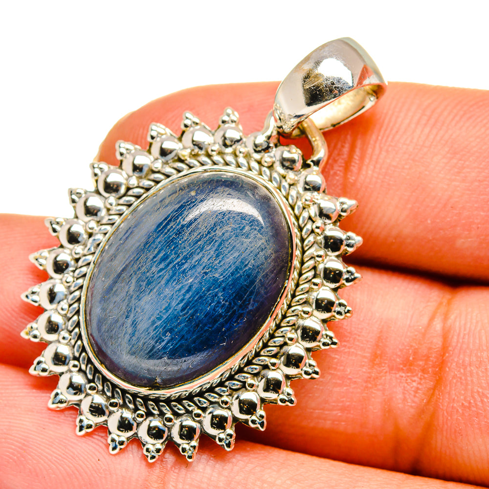 Kyanite Pendants handcrafted by Ana Silver Co - PD11197