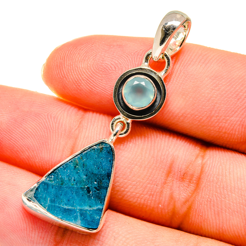 Apatite Pendants handcrafted by Ana Silver Co - PD11210