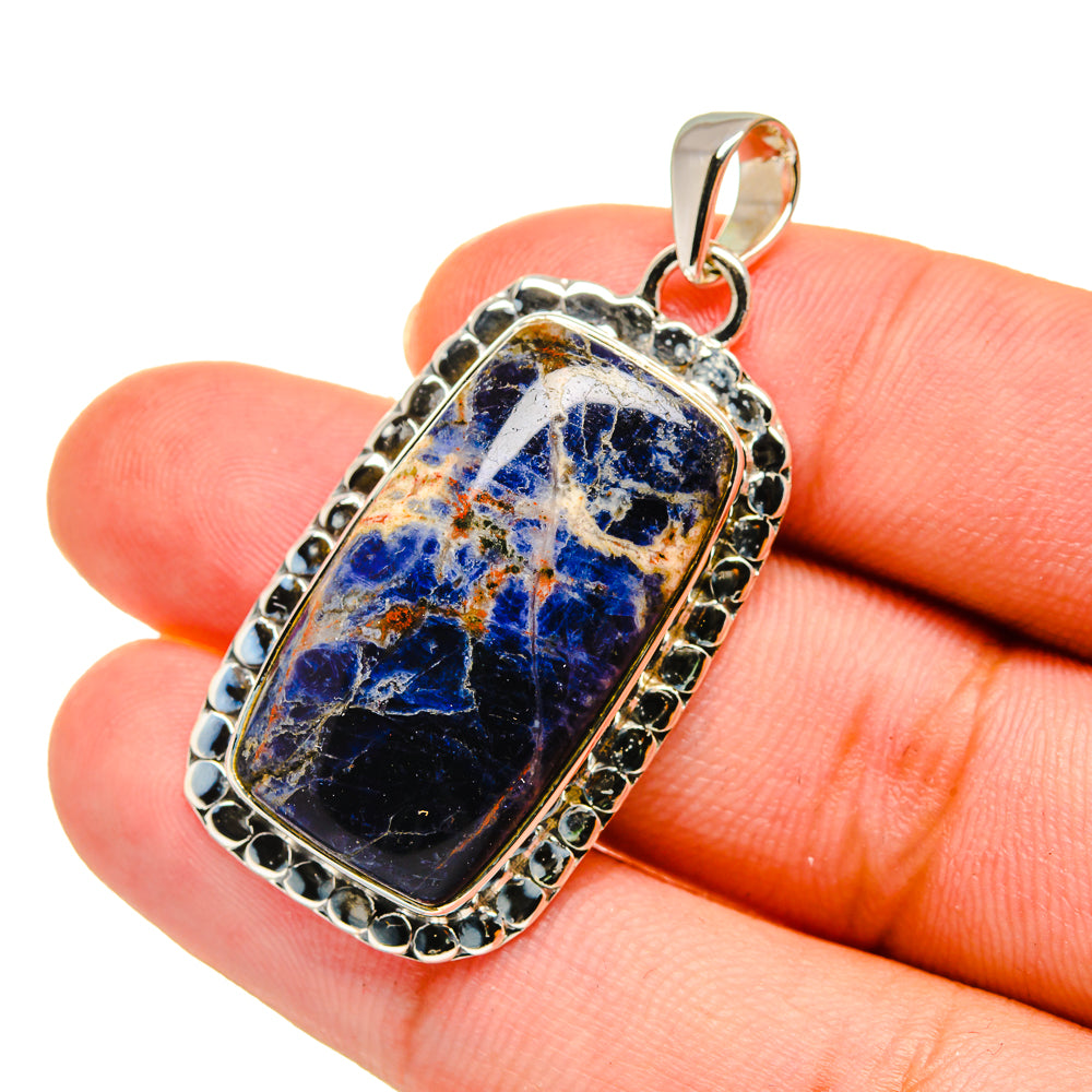 Sodalite Pendants handcrafted by Ana Silver Co - PD11212