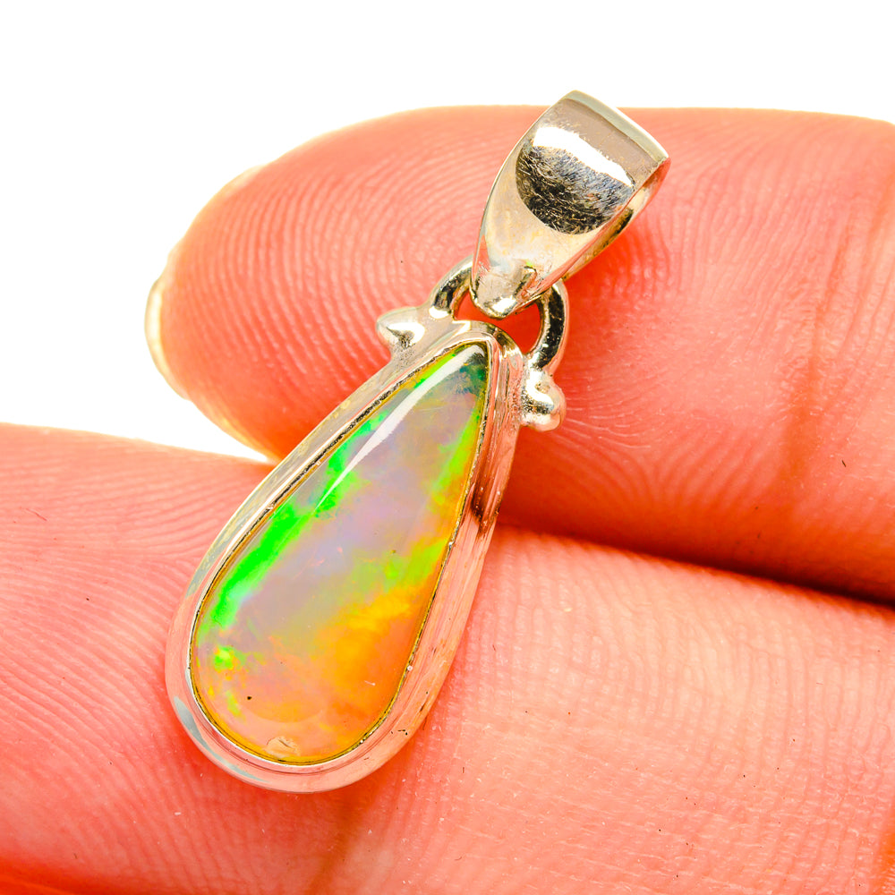 Ethiopian Opal Pendants handcrafted by Ana Silver Co - PD11226