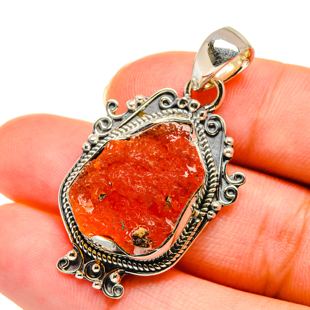 Carnelian Pendants handcrafted by Ana Silver Co - PD11232