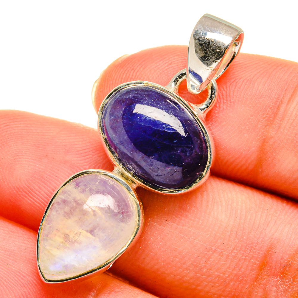 Lapis Lazuli Pendants handcrafted by Ana Silver Co - PD11251